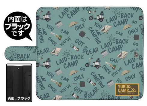 『ゆるキャン△』ゆるキャン△ キャンプグッズ 手帳型スマホケース【202408再販】